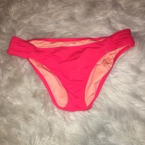 Coral bikini bottoms
